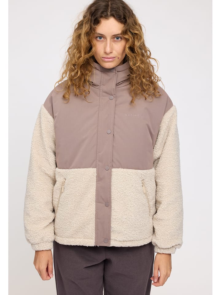 MAZINE Kurtka zimowa w kolorze jasnoróżowo-beżowym rozmiar: S