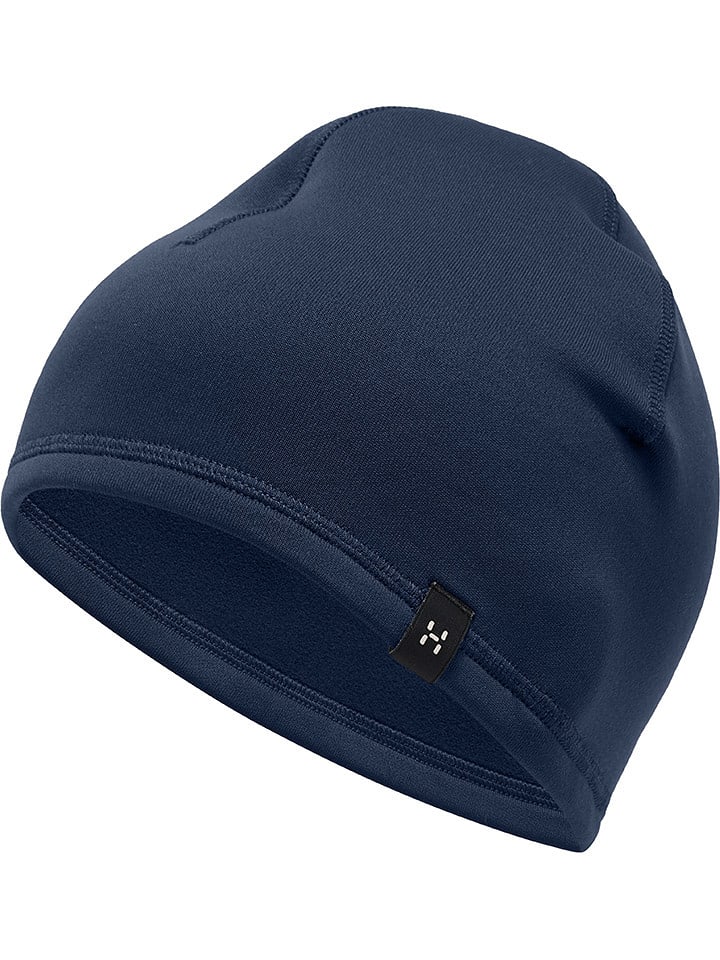 Haglöfs Czapka beanie "Betula" w kolorze granatowym rozmiar: M/L
