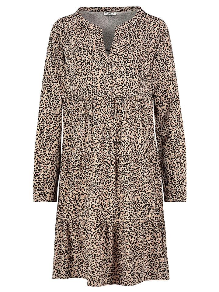 Sublevel Sukienka w kolorze brązowym rozmiar: M