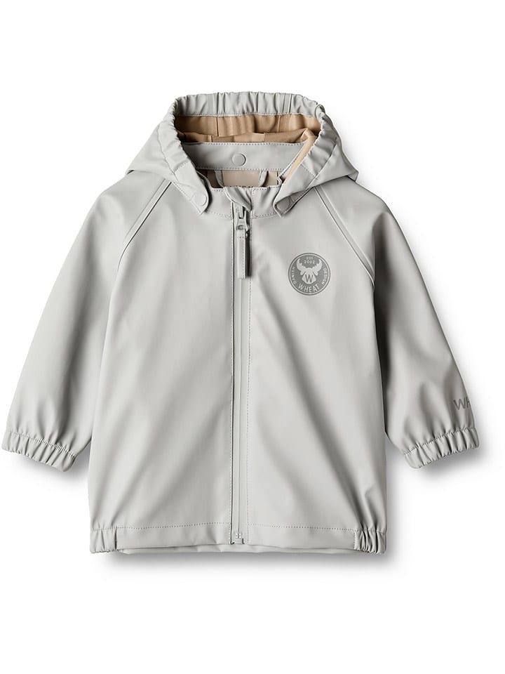 Wheat Kurtka przeciwdeszczowa "Chardy" w kolorze szarym rozmiar: 92