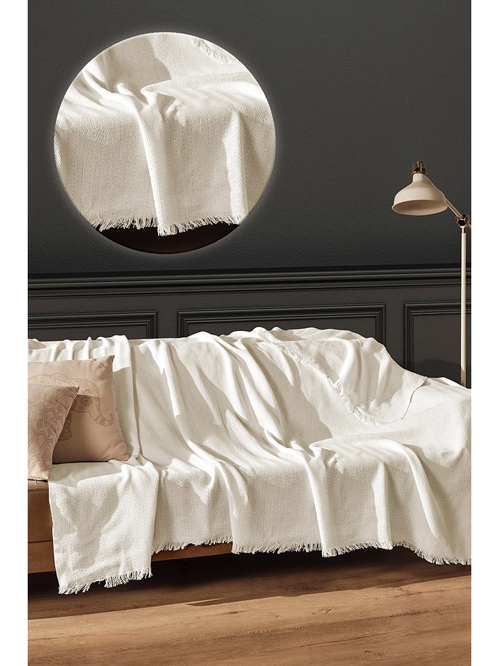 Elizabed Narzuta w kolorze kremowym rozmiar: 170x205 cm