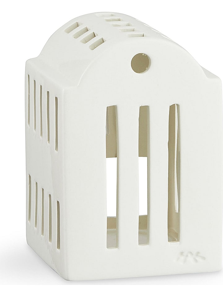 Kähler Świecznik "Urbania Smithy" w kolorze białym - 7 x 10,5 x 7 cm rozmiar: onesize