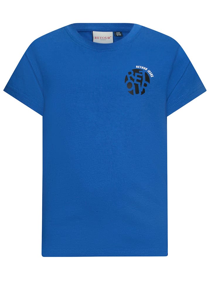 Retour Koszulka "Dio" w kolorze niebieskim rozmiar: 176