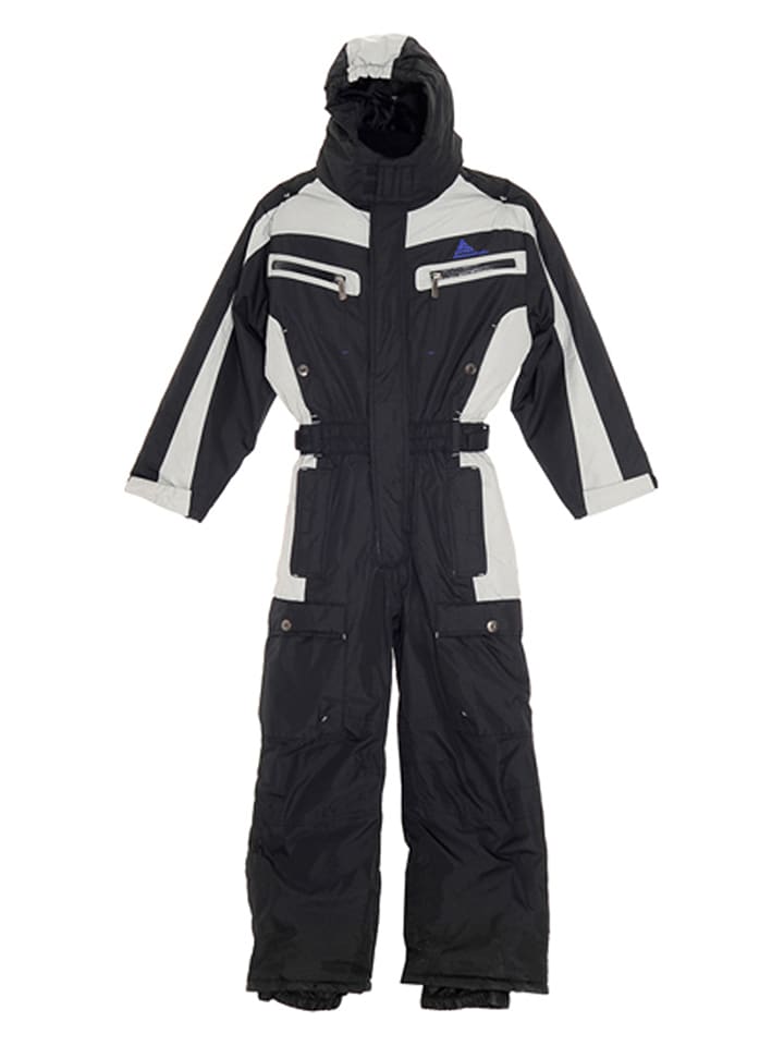 Peak Mountain Kombinezon narciarski w kolorze czarno-białym rozmiar: 140
