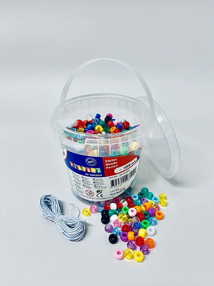 Playbox 1000-częściowy zestaw koralików do prasowanek - 5+ rozmiar: onesize