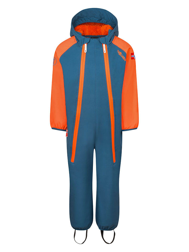 Trollkids Kombinezon softshellowy "Nordkapp" w kolorze niebieskim rozmiar: 86