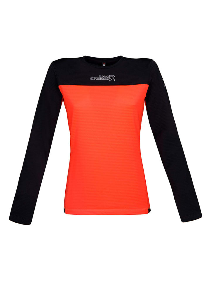 ROCK EXPERIENCE Koszulka funkcyjna "Arrows" w kolorze czerwono-czarnym rozmiar: XL