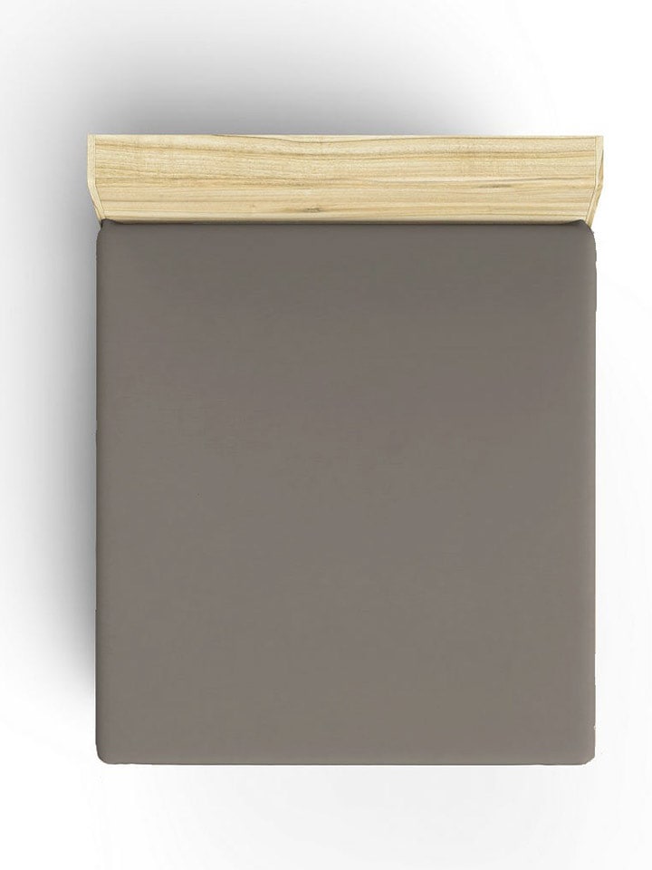 Elizabed Prześcieradło renforcé w kolorze antracytowym na gumce rozmiar: 130x190 cm