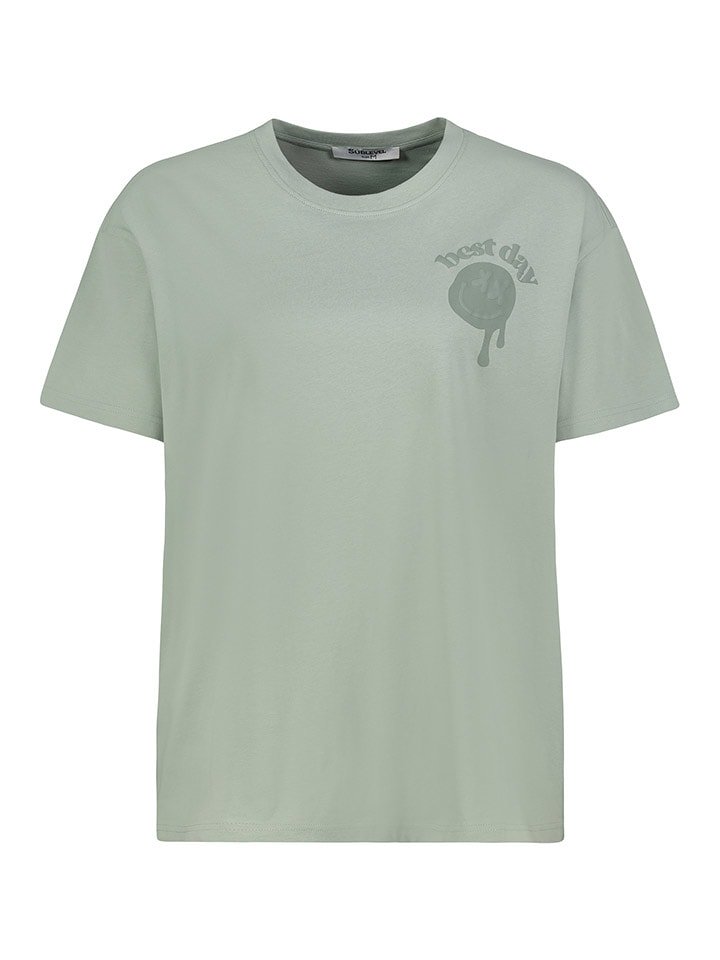 Sublevel Koszulka w kolorze jasnozielonym rozmiar: S