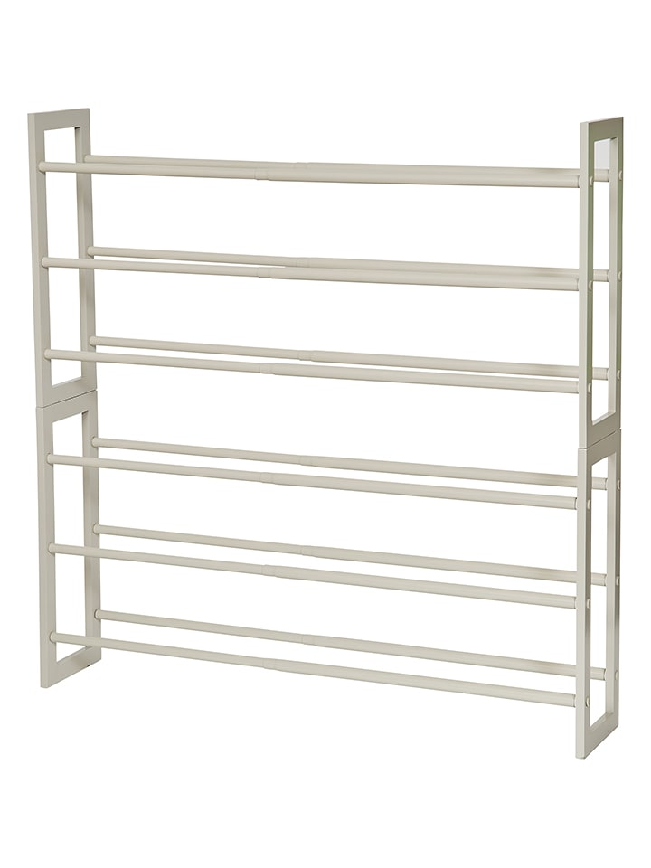 STORE IT Teleskopowy regał w kolorze kremowym na buty rozmiar: onesize