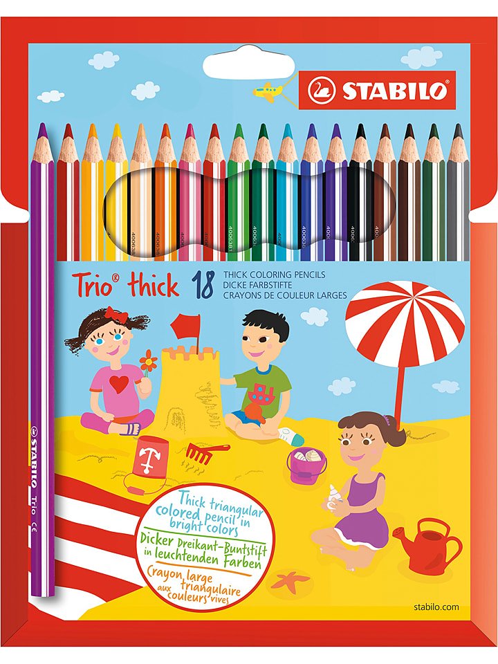 STABILO Kredki (18 szt.) "Trio" rozmiar: onesize