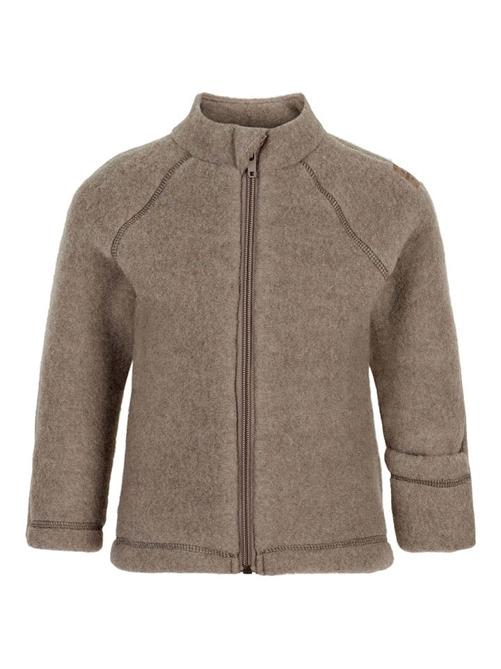 mikk-line Wełniana kurtka w kolorze jasnobrązowym rozmiar: 68