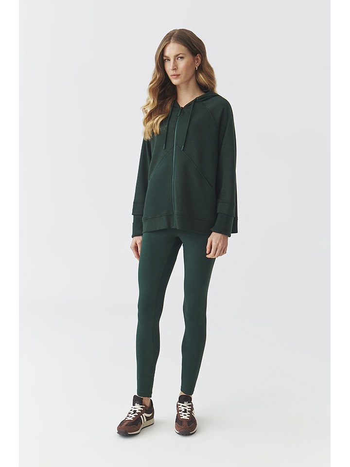 TATUUM Legginsy w kolorze ciemnozielonym rozmiar: M