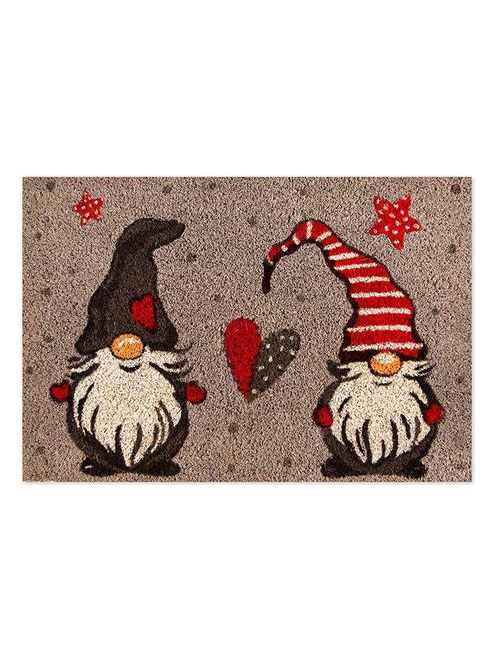 Trendy Kitchen by EXCÉLSA Wycieraczka "Gnomo" w kolorze szarym - 60 x 40 cm rozmiar: onesize