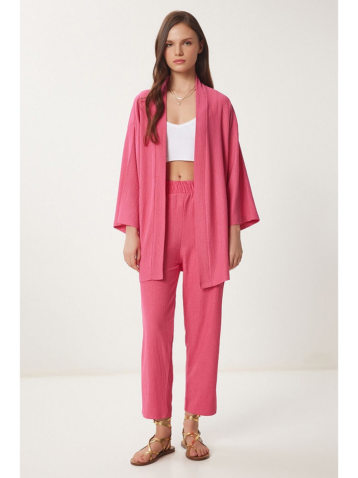 Happiness Istanbul 2-częściowy zestaw w kolorze różowym rozmiar: 36