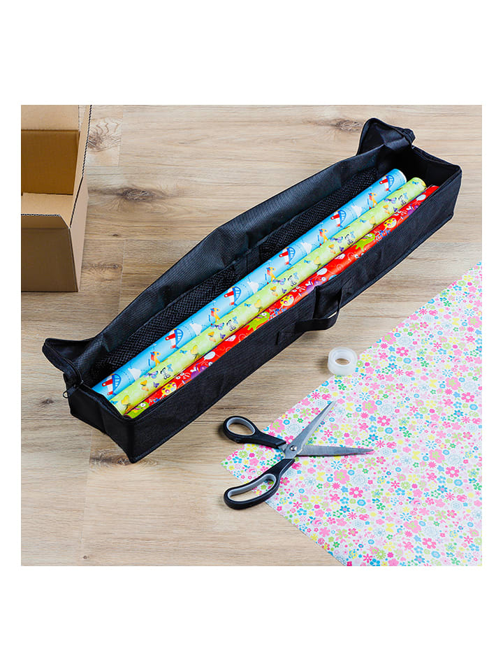 Profiline Organizer na papier prezentowy w kolorze czarnym - 76 x 8 x 13 cm rozmiar: onesize