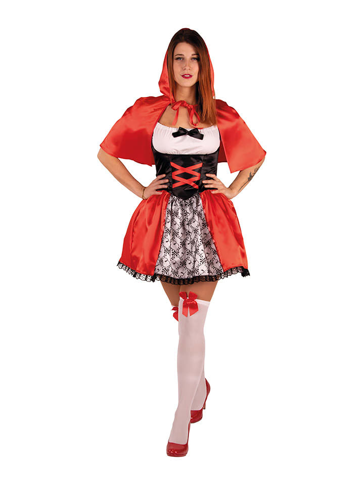 Rubie`s 2-częściowy kostium "Little Red Riding Hood" w kolorze czerwonym rozmiar: 40