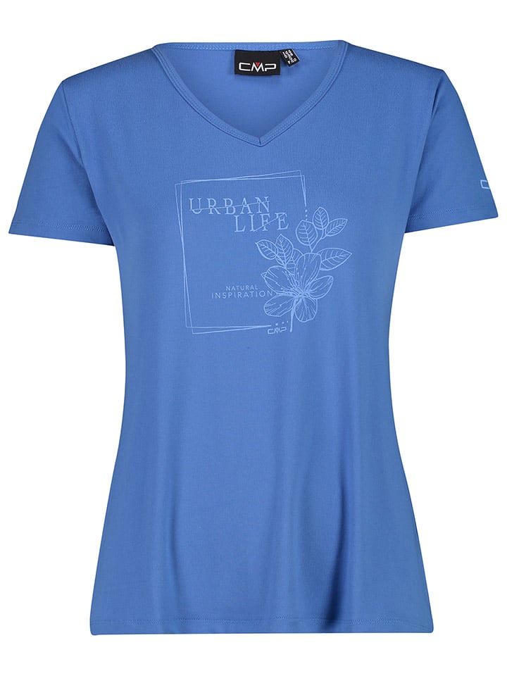 CMP Koszulka funkcyjna w kolorze niebieskim rozmiar: 42