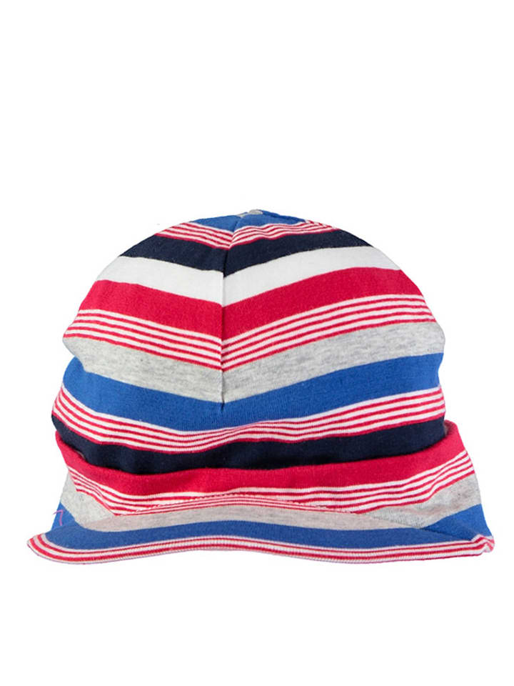 Döll Czapka w kolorze niebiesko-czerwono-szarym rozmiar: 51 cm