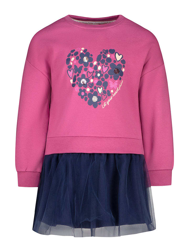 Salt and Pepper Sukienka w kolorze granatowo-różowym rozmiar: 140