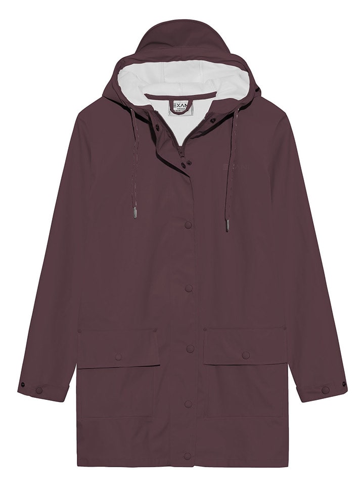 Exani Kurtka przeciwdeszczowa "Exani" w kolorze fioletowym rozmiar: 44