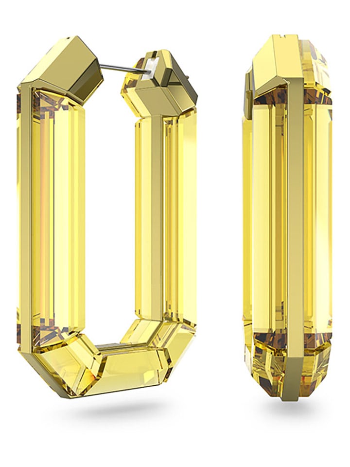 Swarovski Kolczyki-kreole z kryształami rozmiar: onesize