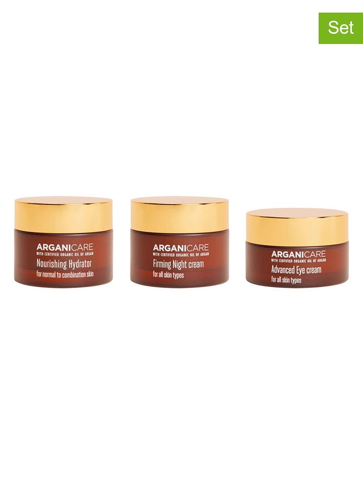 Argani Care 3-częściowy zestaw do pielęgnacji twarzy rozmiar: onesize