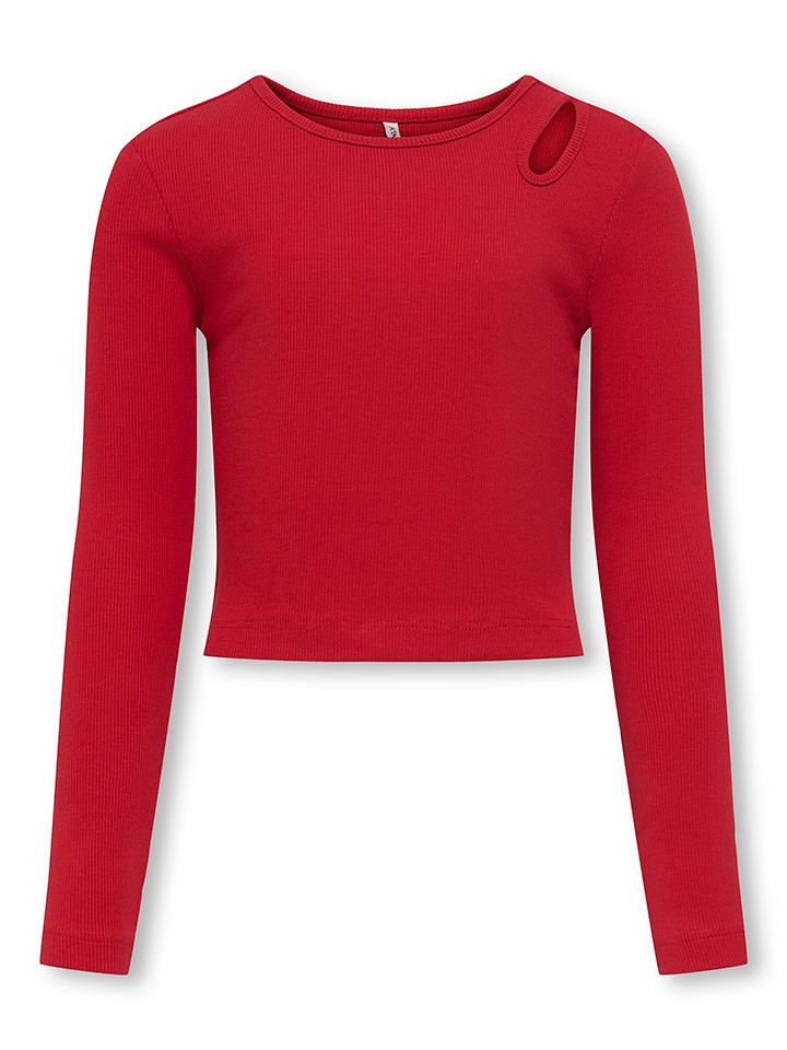 KIDS ONLY Koszulka "Nessa Life" w kolorze czerwonym rozmiar: 146/152