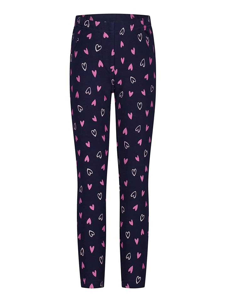 Salt and Pepper Legginsy termiczne w kolorze granatowym rozmiar: 140