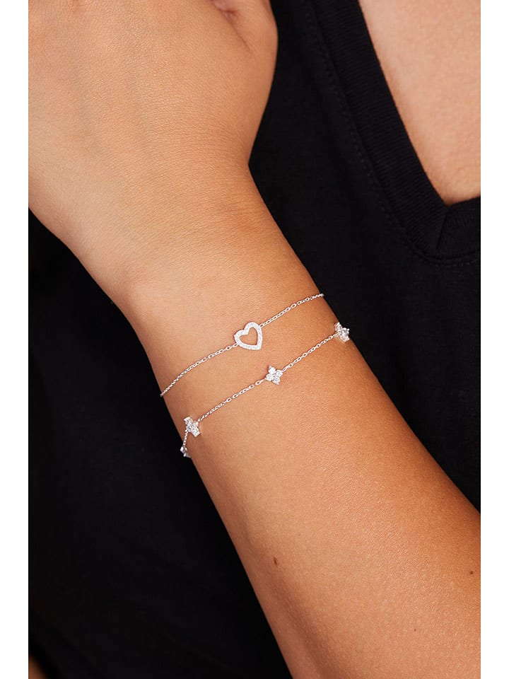 Lodie Silver Srebrna bransoletka z cyrkoniami rozmiar: onesize