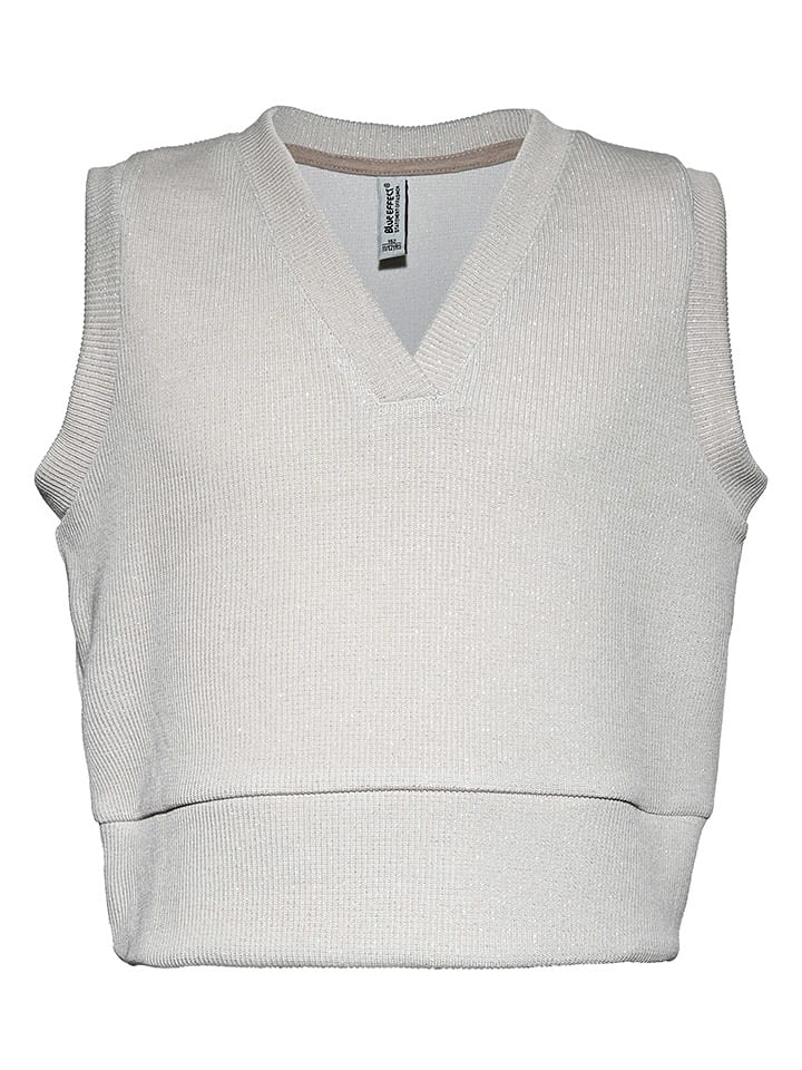 Blue Effect Bezrękawnik w kolorze jasnoszarym rozmiar: 128