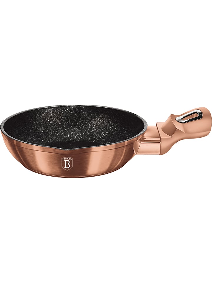 Berlinger Haus Mini patelnia "Metallic Line" w kolorze różowozłotym - Ø 16 cm rozmiar: onesize