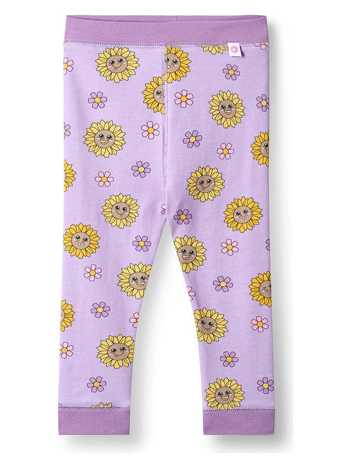 Småfolk Legginsy w kolorze fioletowym rozmiar: 92