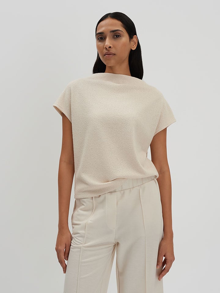 Someday Koszulka w kolorze beżowym rozmiar: 42