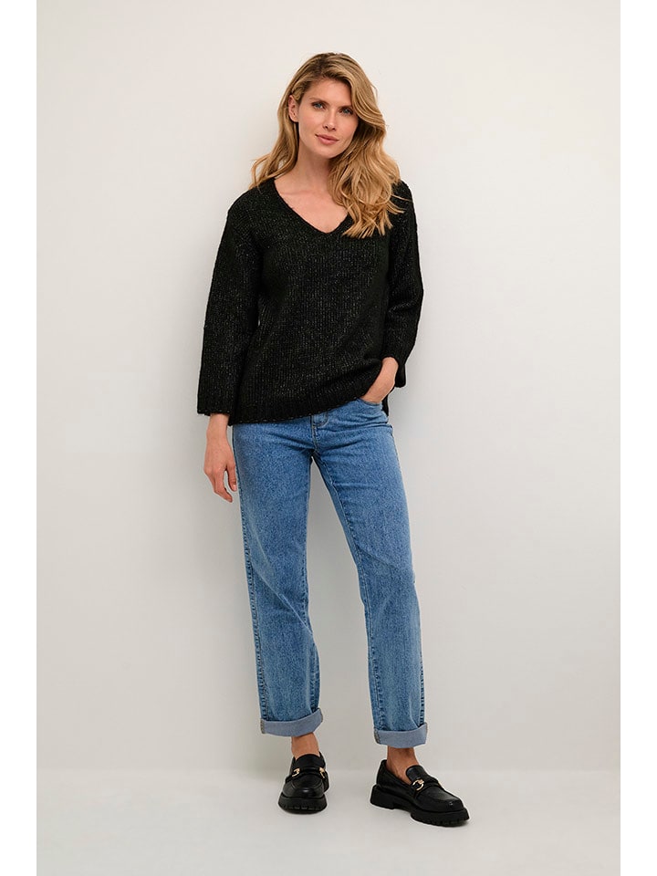 Kaffe Sweter w kolorze czarnym rozmiar: M