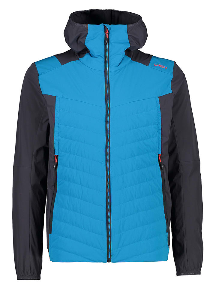 CMP Kurtka hybrydowa w kolorze turkusowo-czarnym rozmiar: 56