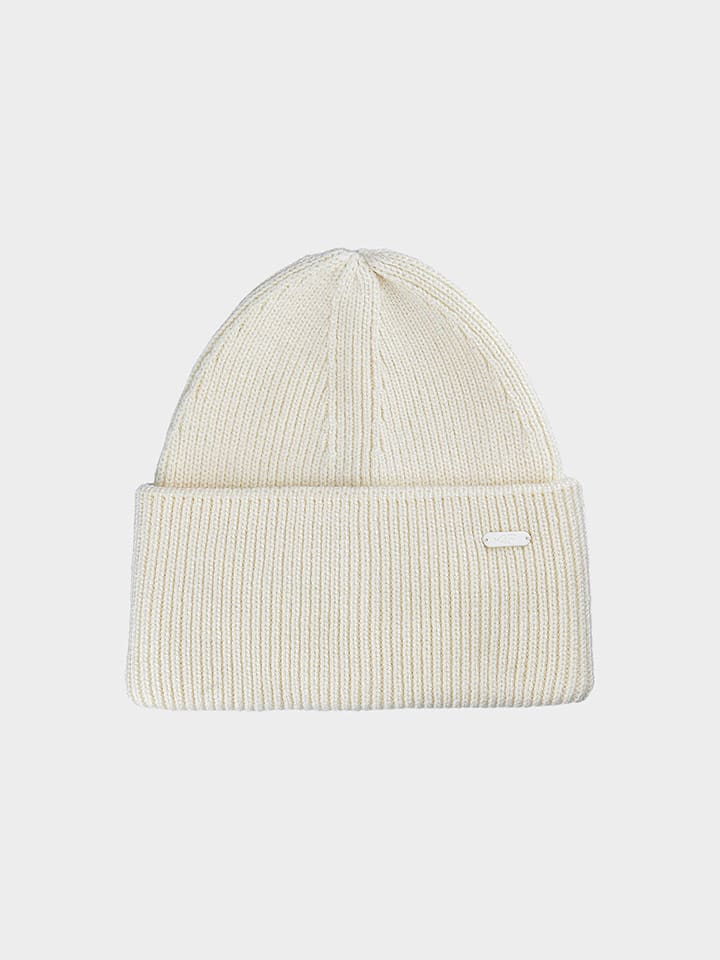 4F Czapka beanie w kolorze białym rozmiar: M