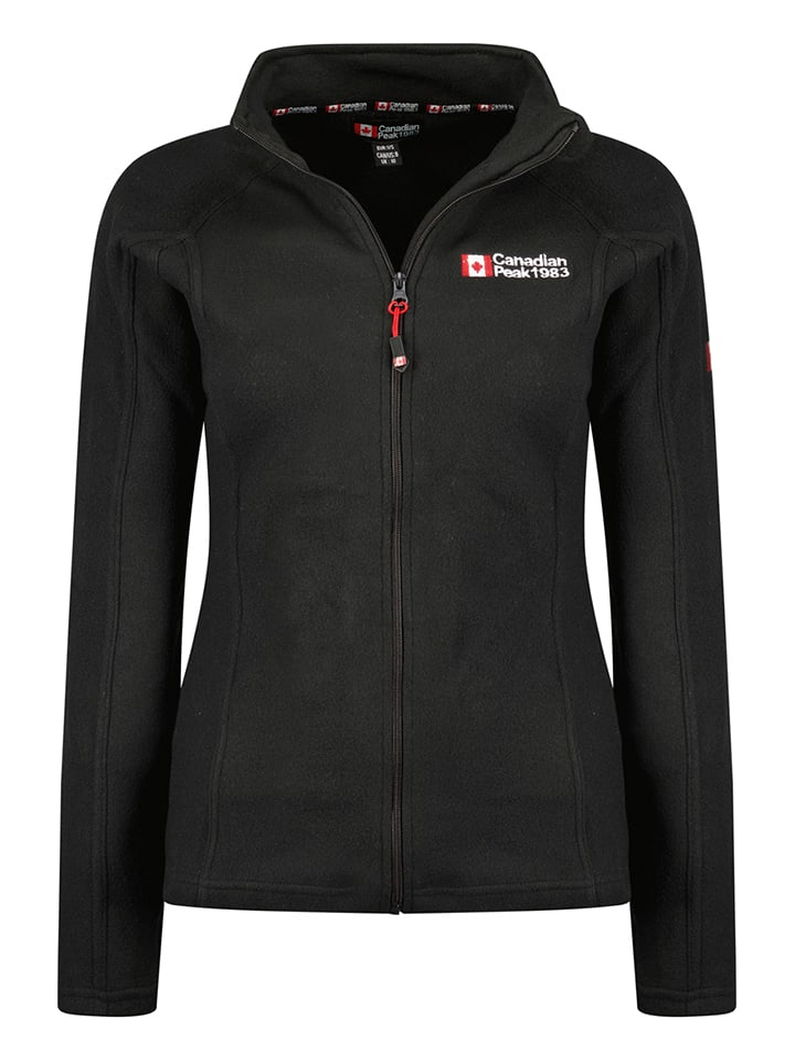 Canadian Peak Kurtka polarowa "Tugeak" w kolorze czarnym rozmiar: XL