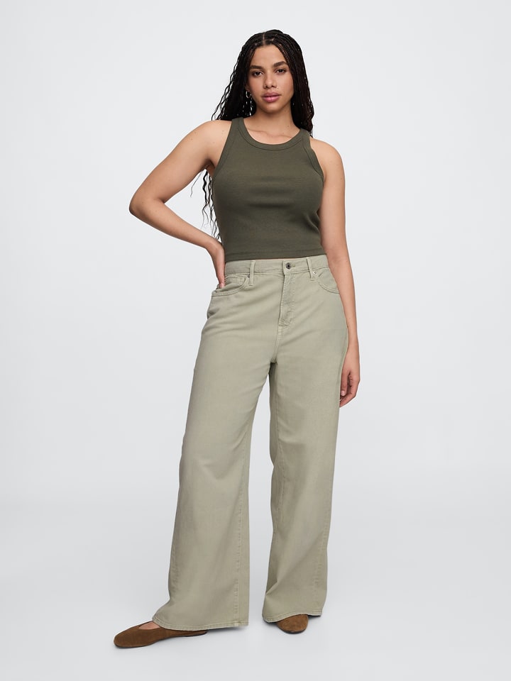 GAP Spodnie w kolorze oliwkowym rozmiar: W27