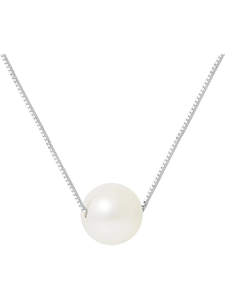 Pearline Srebrny naszyjnik z perłą - dł. 42 cm rozmiar: onesize