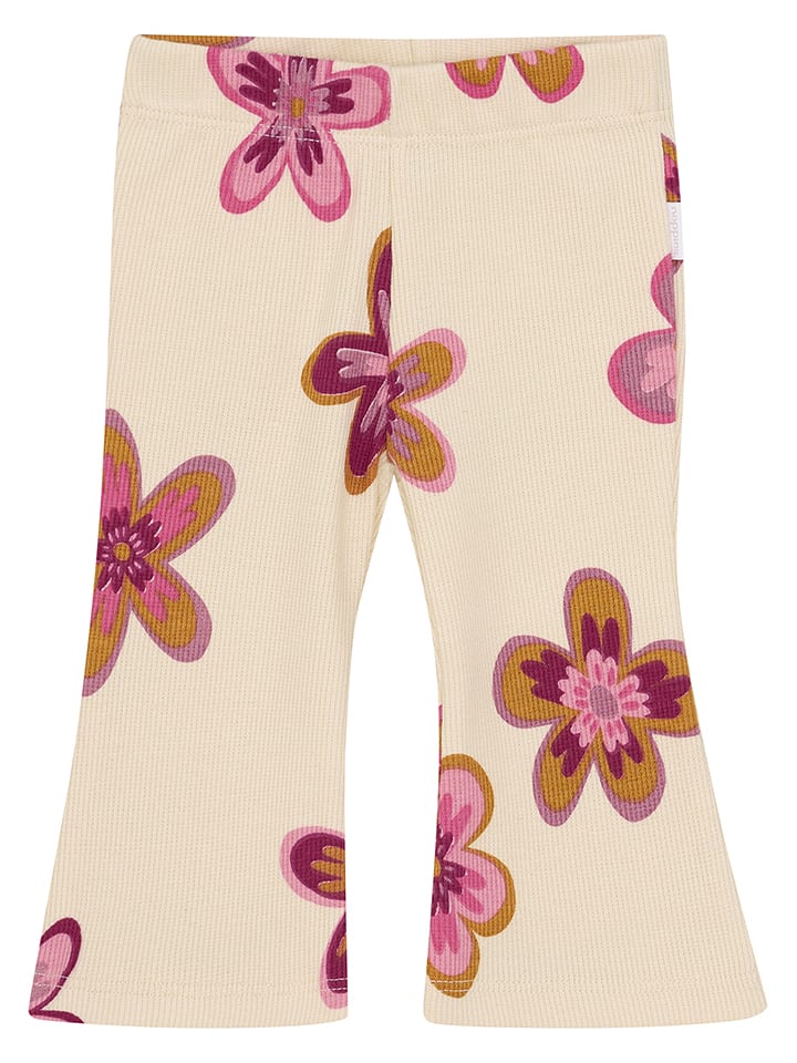 Noppies Legginsy w kolorze kremowo-różowym rozmiar: 86