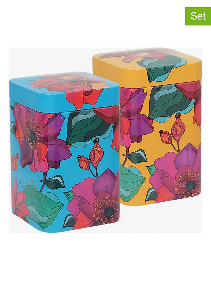 Eigenart Puszki (2 szt.) "Poppy" ze wzorem na herbatę - 100 g rozmiar: onesize