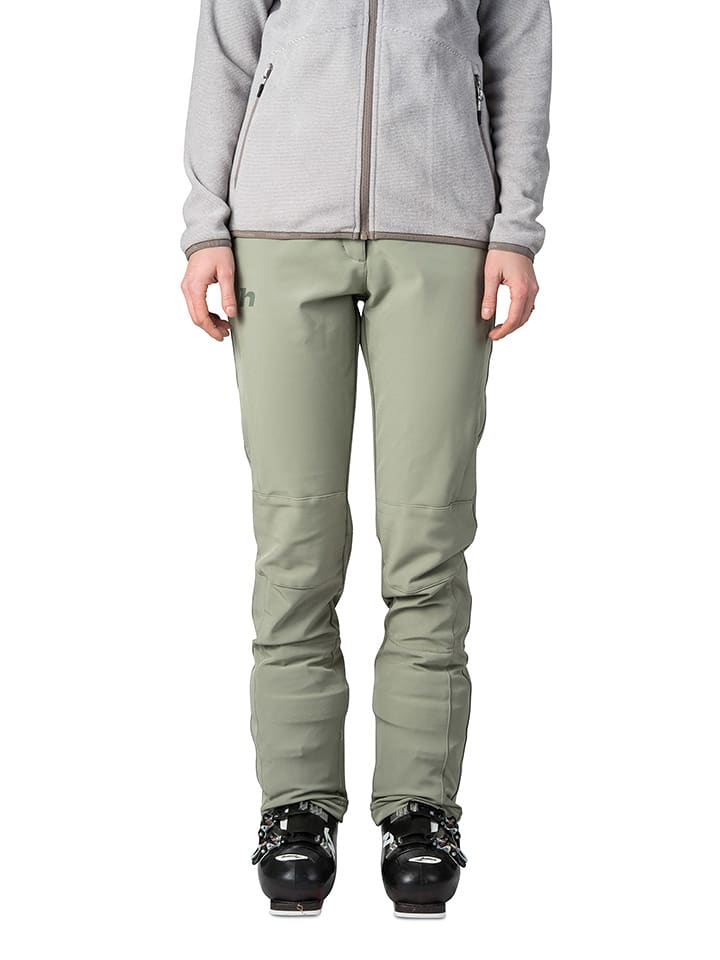 Hannah Zimowe spodnie sportowe "Ilia" w kolorze oliwkowym rozmiar: 42