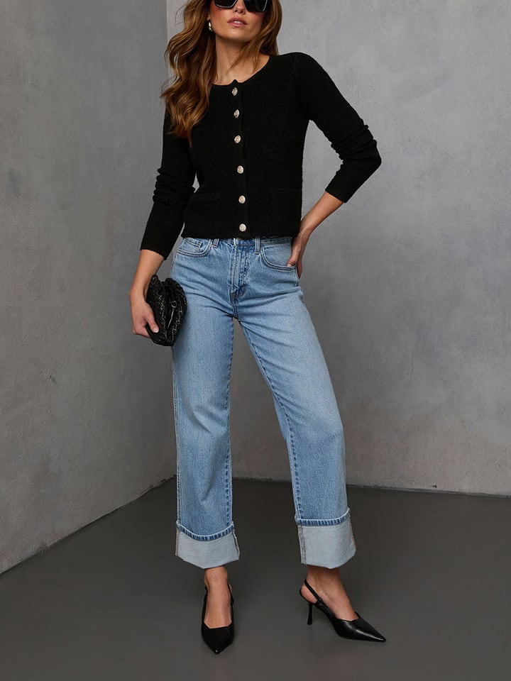 LA Angels Kardigan w kolorze czarnym rozmiar: M