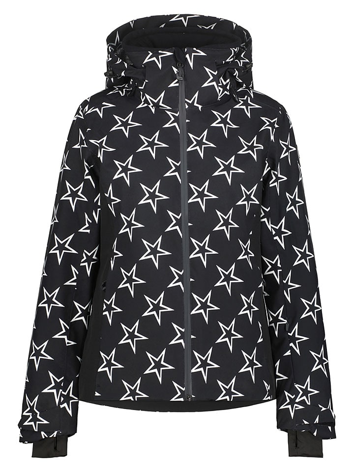 Icepeak Kurtka narciarska "Fowler" w kolorze czarno-białym rozmiar: 36