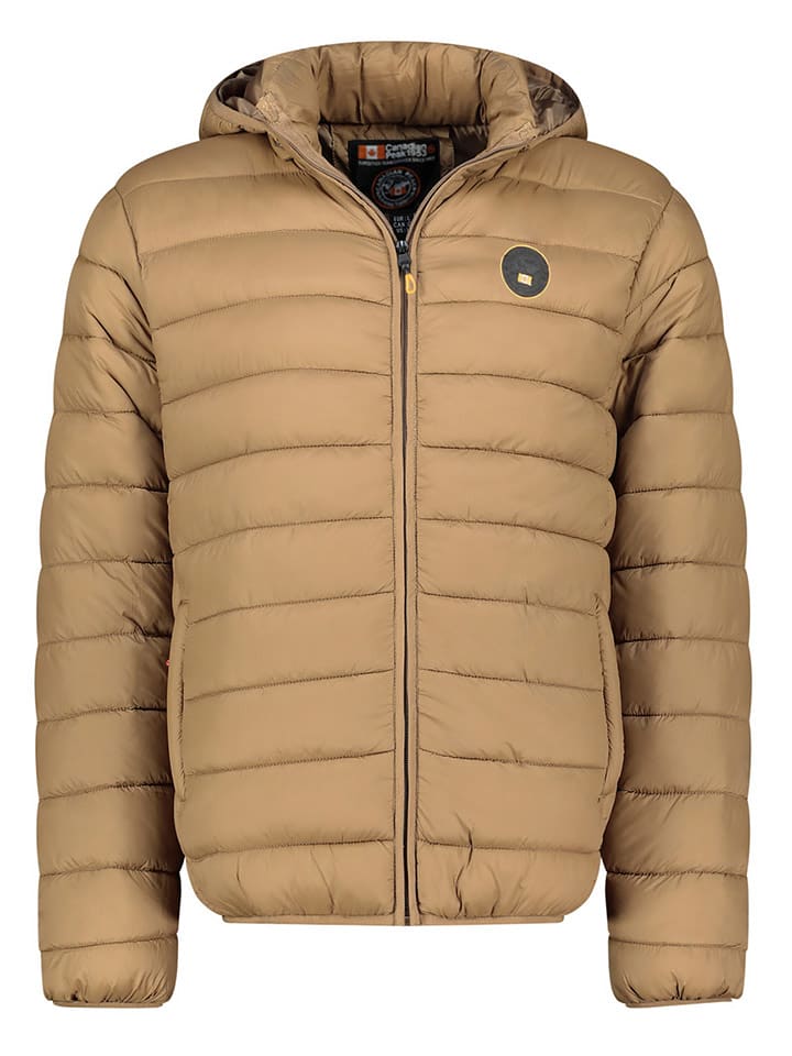 Canadian Peak Kurtka pikowana "Amigomapeak" w kolorze szarobrązowym rozmiar: XL