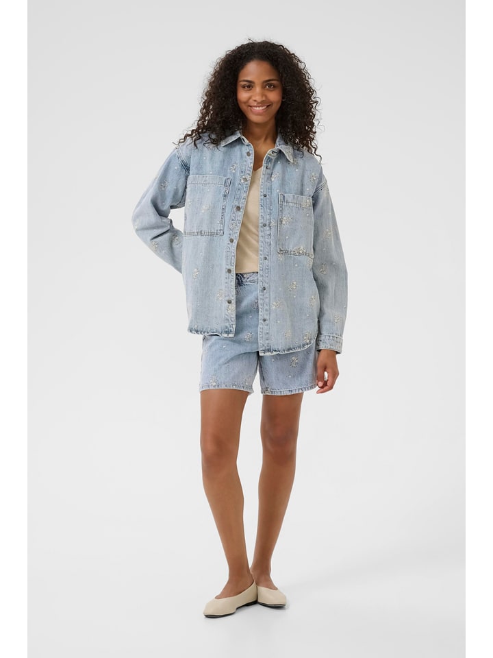 Kaffe Kurtka dżinsowa w kolorze błękitnym rozmiar: 42