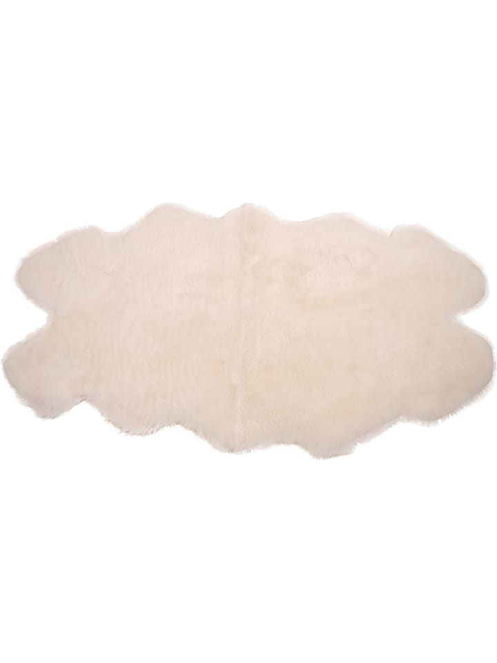 Kaiser Naturfellprodukte Dekoracyjna wyściółka wełniana w kolorze białym rozmiar: 180x60 cm