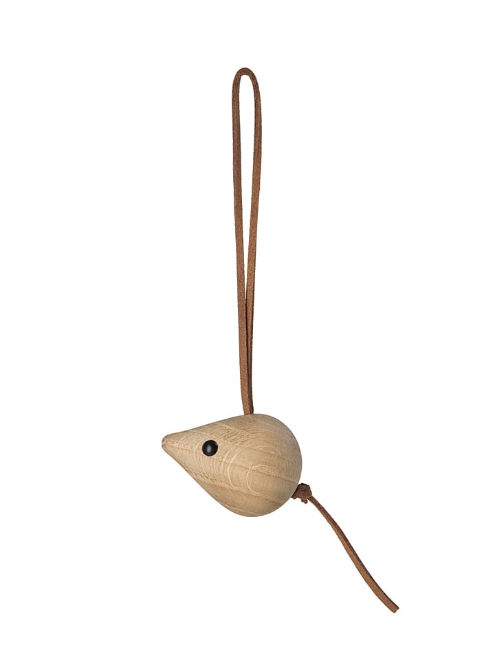 Rosendahl Zawieszka dekoracyjna w kolorze brązowym - wys. 4 cm rozmiar: onesize