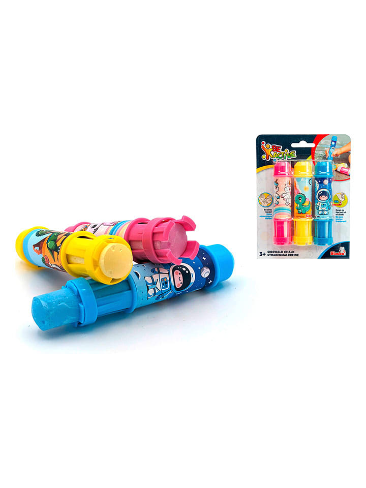 Simba Uchwyty (3 szt.) na kredy do malowania - 3+ rozmiar: onesize